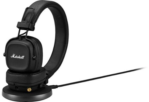 Marshall - Major IV Wireless On-Ear Bluetooth Headphones with Lightweight Foldable Design and Microphone for Calls - Black