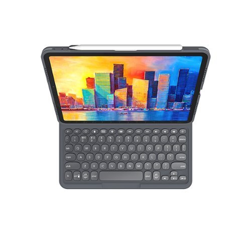 ZAGG - Pro Keys Wireless Keyboard & Detachable Case for Apple iPad Air 11" (M4, iPad Air 10.9" (Gen 5, 4), M3, M2) - Black