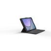 ZAGG - Messenger Folio 2 Keyboard & Case for Apple iPad 10.2" (Gen 9, 8, 7), iPad Pro 10.5" (Gen 2) - Charcoal