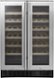 Insignia™ - Dual Zone Wine and Beverage Cooler with Glass Doors - Stainless Steel