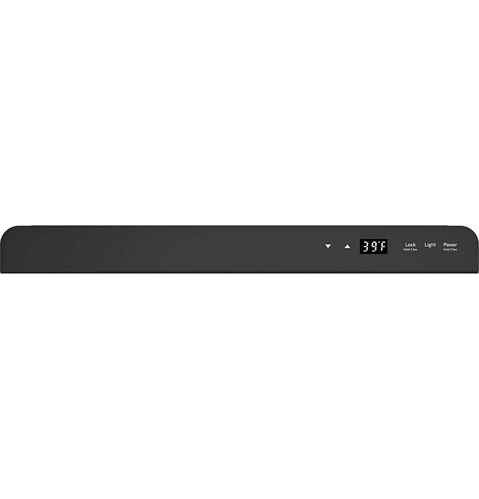 GE Profile - 155-Can Beverage Cooler - Stainless Steel
