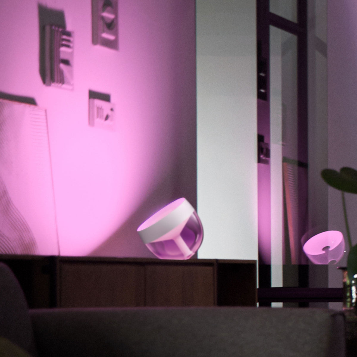 Philips - Hue Iris Table Lamp - White and Color Ambiance