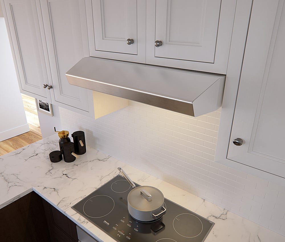 Zephyr - 30 inches - Convertible - Under cabinet Range Hood - Stainless Steel