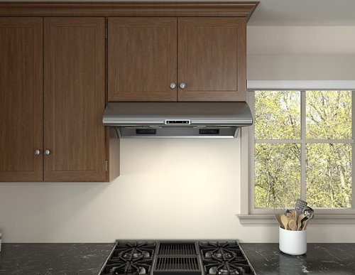 Zephyr - 48 inches - Externally Vented - Under cabinet Range Hood - Stainless Steel