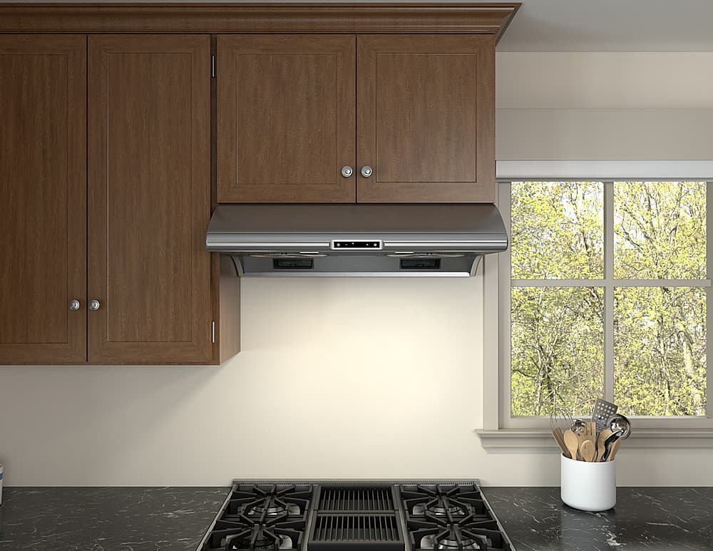 Zephyr - 48 inches - Externally Vented - Under cabinet Range Hood - Stainless Steel