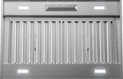 Zephyr - 36 inches - Externally Vented - Range Hood Insert - Stainless Steel
