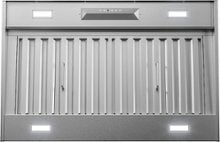 Zephyr - 36 inches - Externally Vented - Range Hood Insert - Stainless Steel