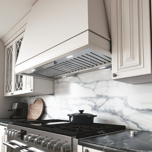 Zephyr - 36 inches - Externally Vented - Range Hood Insert - Stainless Steel
