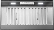 Zephyr - 36 inches - Externally Vented - Range Hood Insert - Stainless Steel