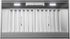 Zephyr - 36 inches - Externally Vented - Range Hood Insert - Stainless Steel