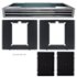 Zephyr - Recirculating Kit for AK7036CS AK7336AS AK7436AS AK7536CS Range Hood - Stainless Steel
