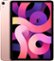 Apple - Geek Squad Certified Refurbished iPad Air with Wi-Fi - 256GB - Rose Gold