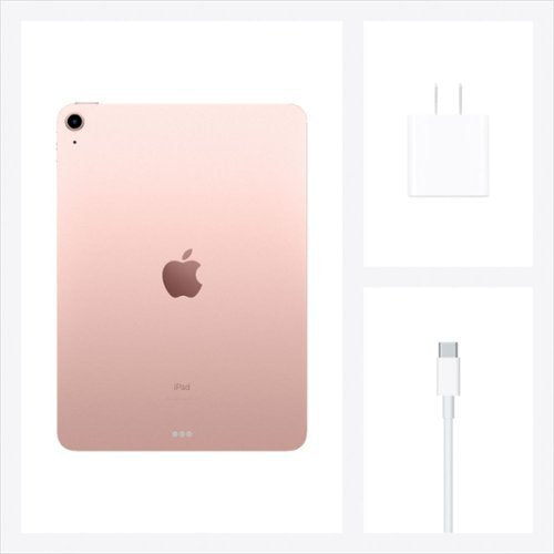 Apple - Geek Squad Certified Refurbished iPad Air with Wi-Fi - 256GB - Rose Gold