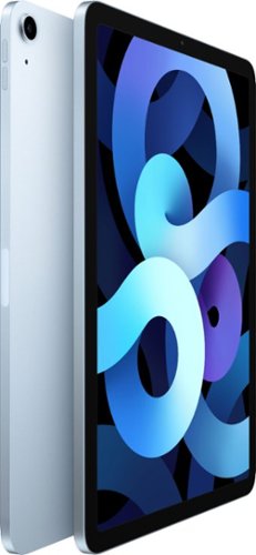Apple - Geek Squad Certified Refurbished iPad Air with Wi-Fi - 256GB - Sky Blue