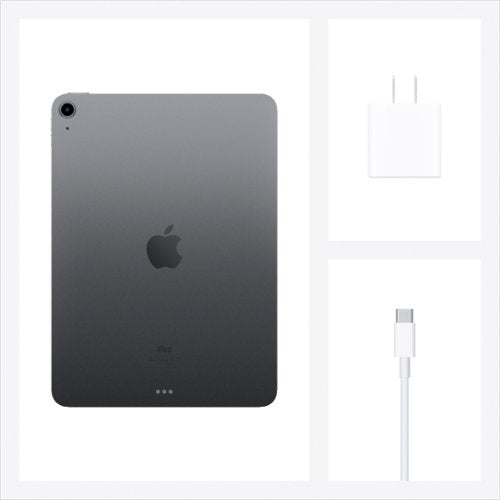 Apple - Geek Squad Certified Refurbished iPad Air with Wi-Fi - 256GB - Space Gray