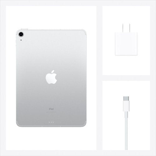 Apple - Geek Squad Certified Refurbished iPad Air with Wi-Fi - 64GB - Silver