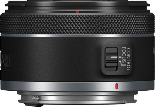 Canon - RF50mm F1.8 STM Standard Prime Lens for EOS R-Series Cameras - Black