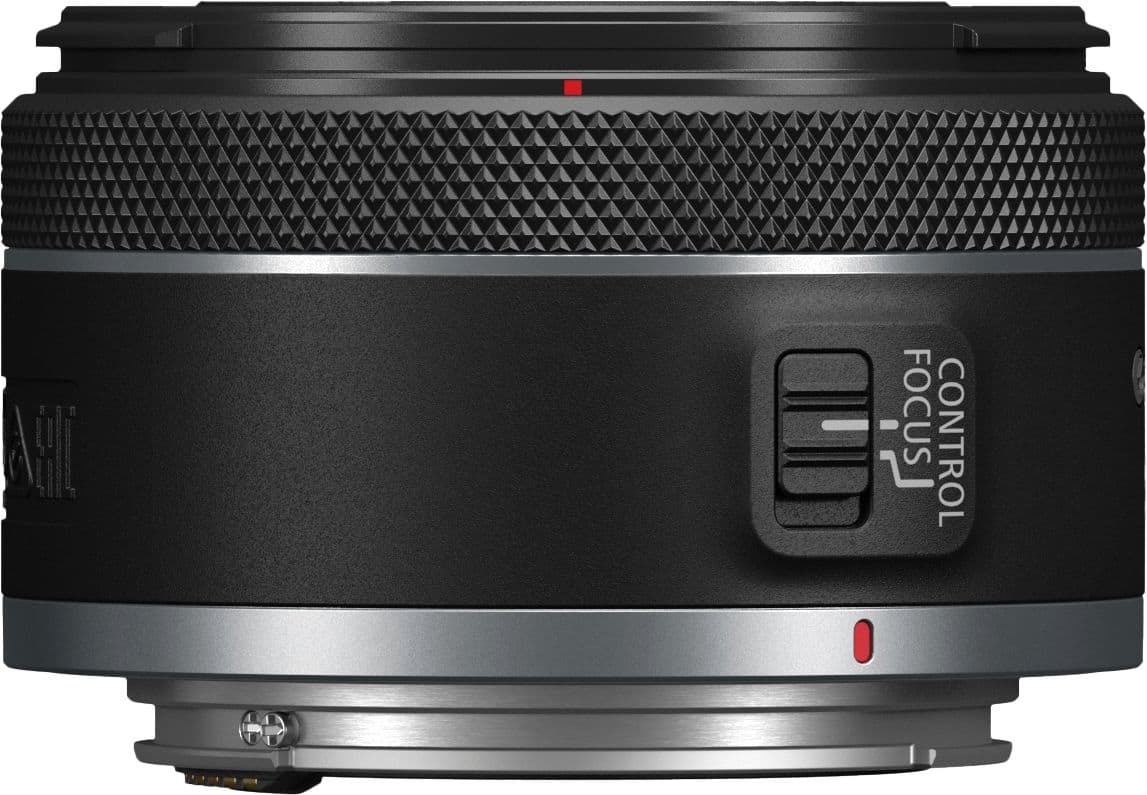 Canon - RF50mm F1.8 STM Standard Prime Lens for EOS R-Series Cameras - Black