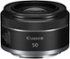 Canon - RF50mm F1.8 STM Standard Prime Lens for EOS R-Series Cameras - Black