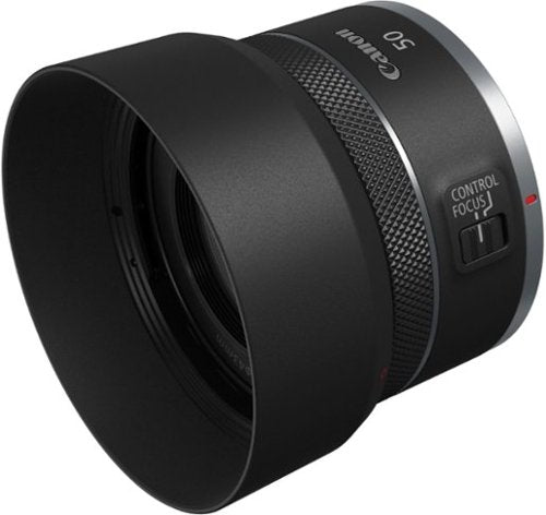 Canon - RF50mm F1.8 STM Standard Prime Lens for EOS R-Series Cameras - Black
