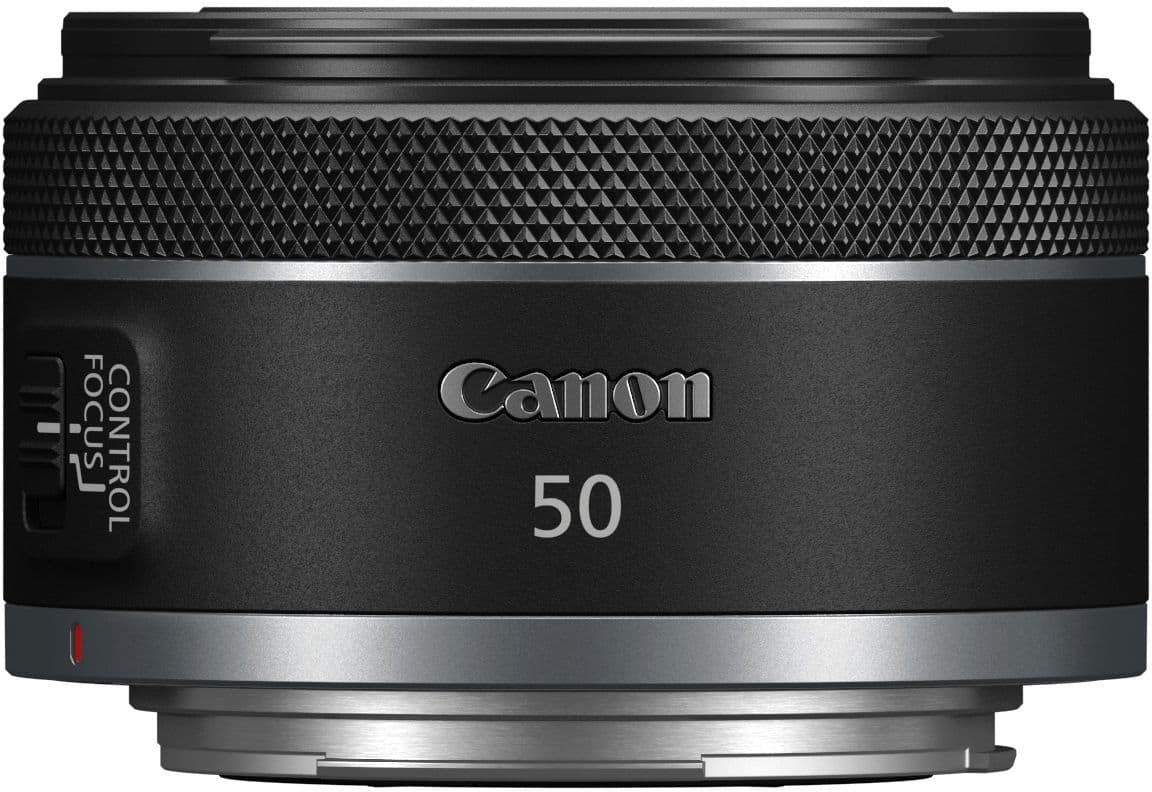 Canon - RF50mm F1.8 STM Standard Prime Lens for EOS R-Series Cameras - Black