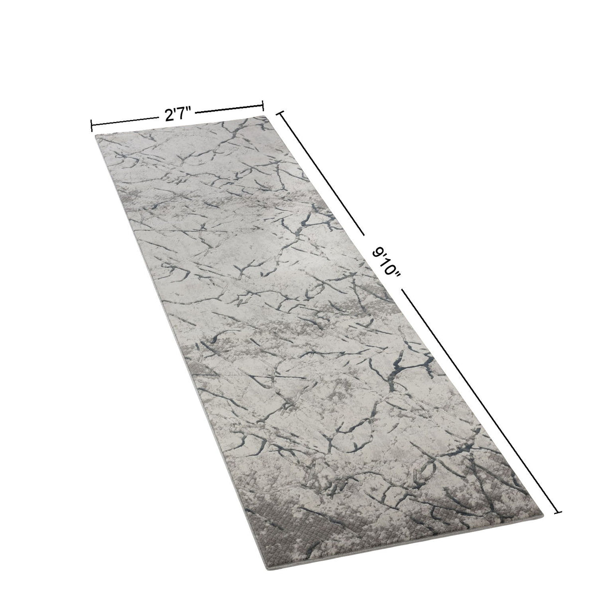 Geometrix - Contemporary Area Rug With Geometric 3D Effect