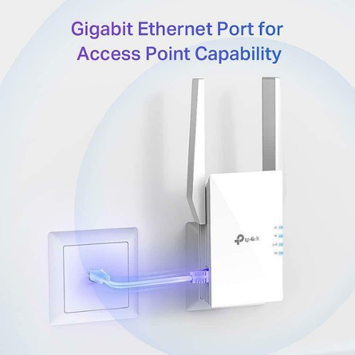 TP-Link - TP- Link RE505X AX1500 Wi-Fi 6 Range Extender - White