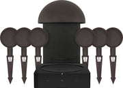 Sonance - MAG6.1 - Mag Series 6.1-Ch. Landscape Outdoor Speaker System Powered by Sonos (Each) - Brown/Black