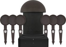 Sonance - MAG6.1 - Mag Series 6.1-Ch. Landscape Outdoor Speaker System Powered by Sonos (Each) - Brown/Black