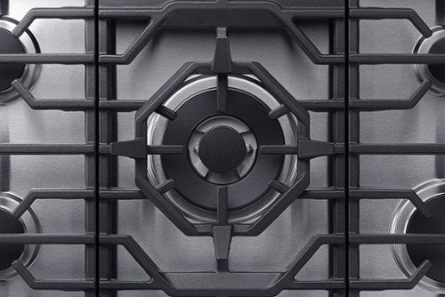 Dacor - 30 in. Wide 5 Burner Transitional Built-In Gas Cooktop withSimmerSear, Liquid Propane Convertible - Silver Stainless Steel