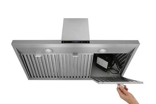 Thor Kitchen Professional - 36 inches - Externally Vented & Convertible - Wall Range Hood - Stainless Steel