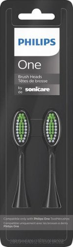 Philips Sonicare - Philips One by Sonicare 2pk Brush Heads - Shadow Black