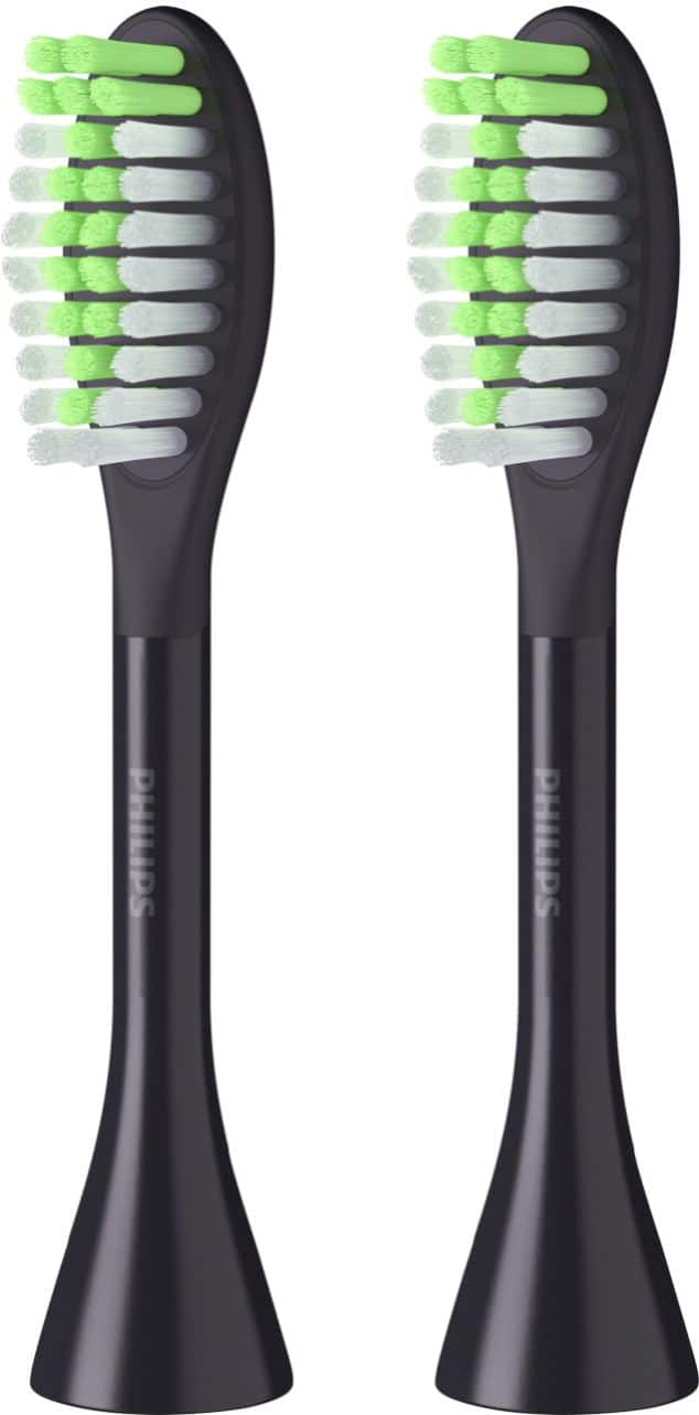 Philips Sonicare - Philips One by Sonicare 2pk Brush Heads - Shadow Black