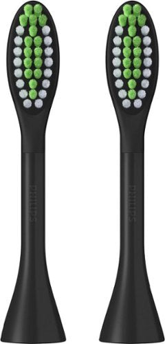 Philips Sonicare - Philips One by Sonicare 2pk Brush Heads - Shadow Black