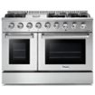 Thor Kitchen - 6.7 Cu.Ft. Freestanding Double Oven Liquid Propane Gas Range - Stainless Steel