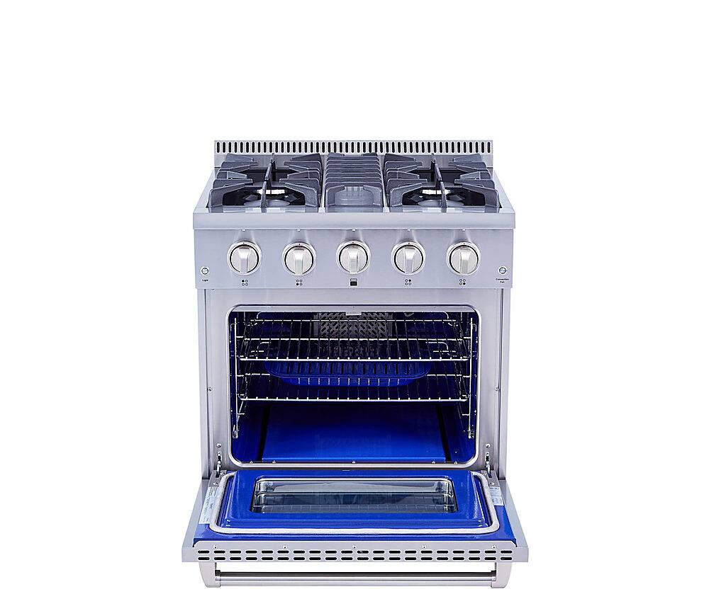 Thor Kitchen - 30 in. Wide 4 burner 4.2 cu. ft.Slide-In Professional Gas Range in Liquid Propane - Stainless Steel