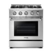 Thor Kitchen - 30 in. Wide 4 burner 4.2 cu. ft.Slide-In Professional Gas Range in Liquid Propane - Stainless Steel