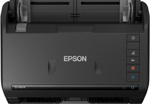 Epson - WorkForce ES-400 II Duplex Desktop Document Scanner - Black