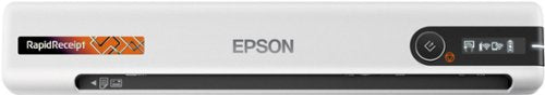 Epson - RapidReceipt RR-70W Wireless Mobile Receipt and Color Document Scanner - White