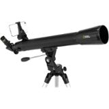 National Geographic - 70mm Refractor Telescope with Astronomy App - Black