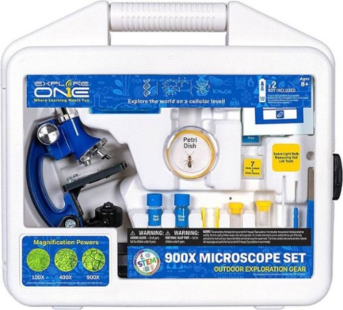 Explore One - Compound Microscope - Blue