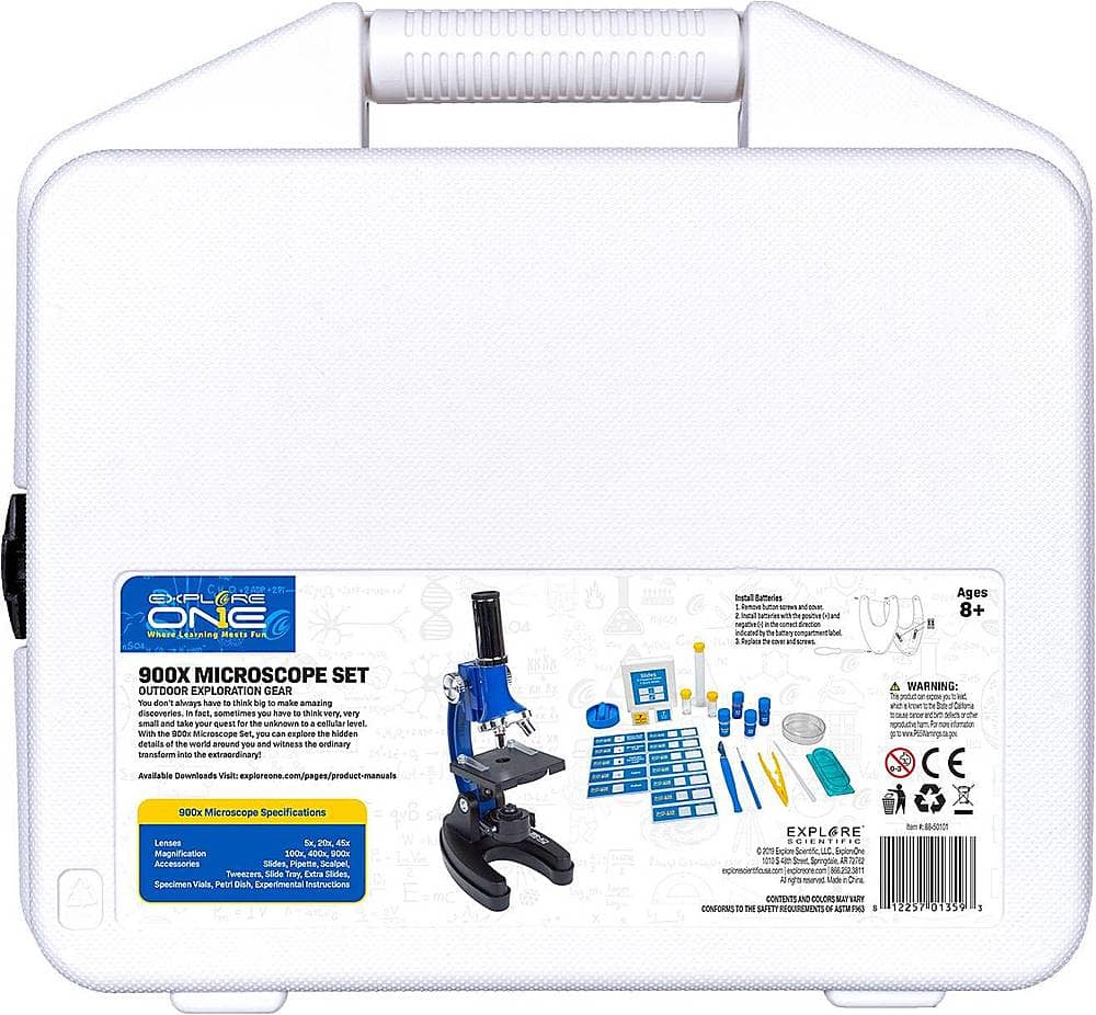 Explore One - Compound Microscope - Blue