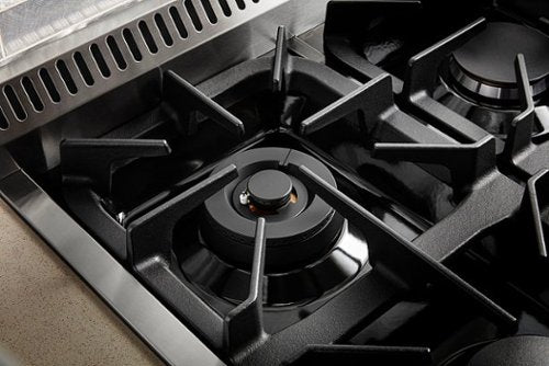 Thor Kitchen - 36 in. Wide 6 Burner Built-In Liquid Propane Rangetop - Stainless Steel