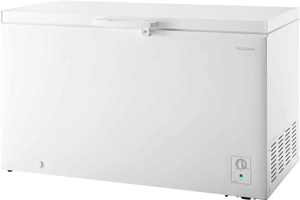 Insignia™ - 14.0 Cu. Ft. Garage-Ready Chest Freezer - White