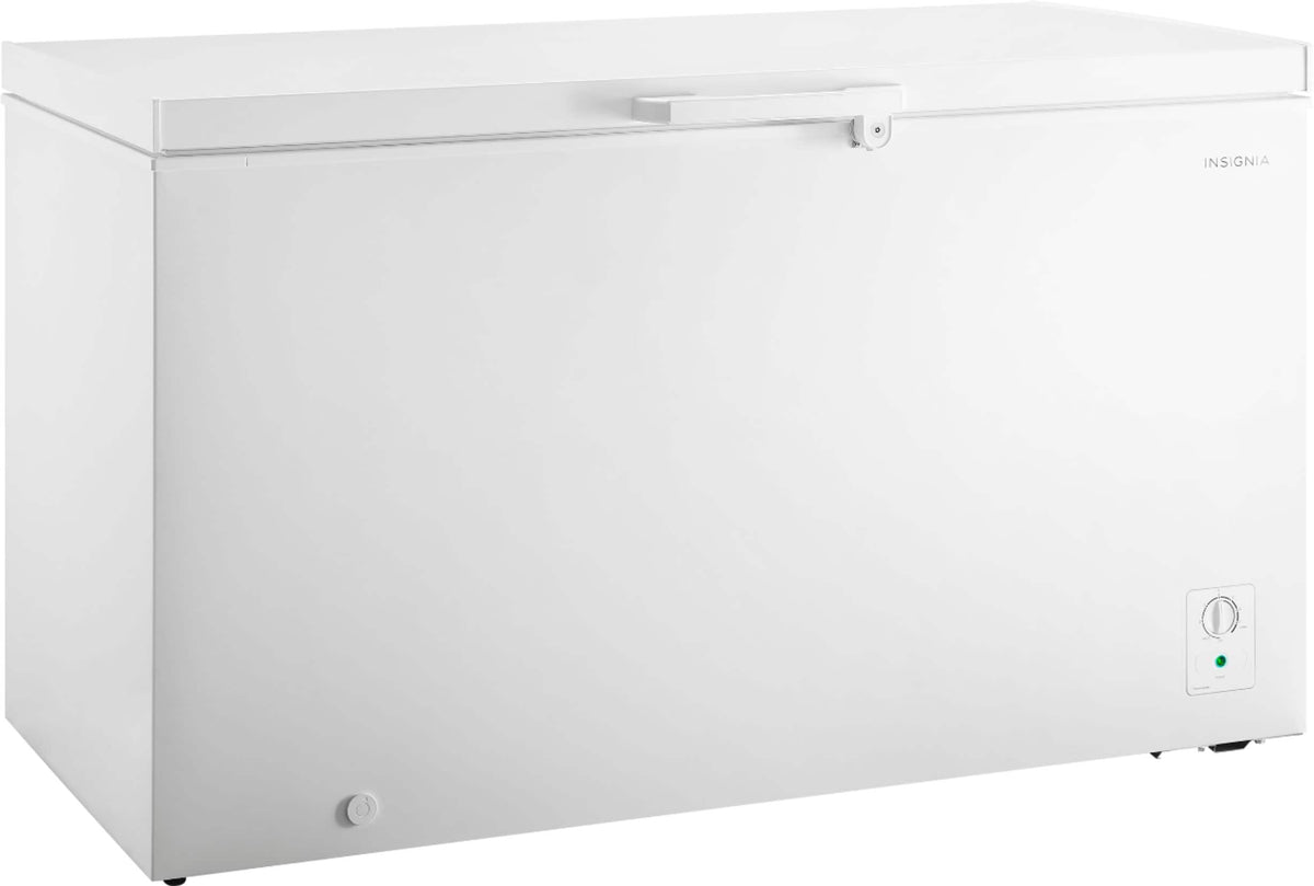 Insignia™ - 14.0 Cu. Ft. Garage-Ready Chest Freezer - White