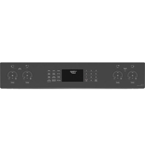 GE Profile - 30 in. Wide 5 Elements 5.3 Cu. Ft. Slide-In Electric Induction True Convection Range with No Preheat Air Fry and Wi-Fi - Stainless Steel