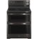 GE Profile - 30 in. Wide 5 Elements 6.6 Cu. Ft. Freestanding Double Oven Electric True Convection Range w/ Air Fry and Wi-Fi - Black Stainless Steel