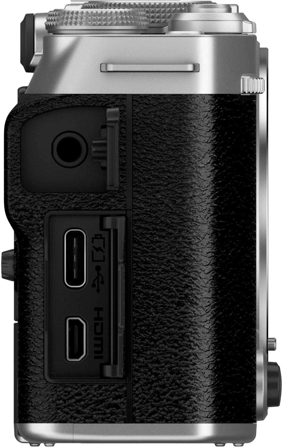 Fujifilm - X-M5 Mirrorless Camera Body - Silver