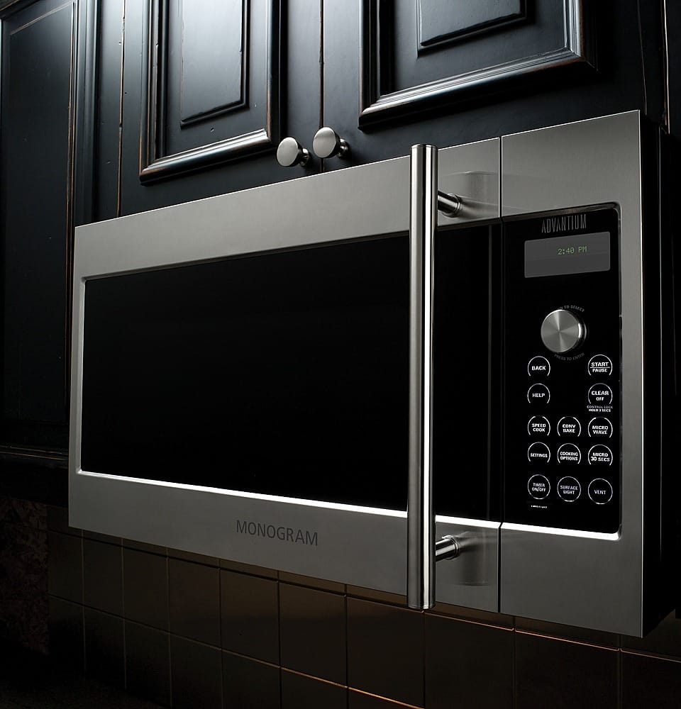 Monogram - Advantium 30" Built-In Single Electric Convection Wall Oven with 5-in-1 with Advantium Technology - Stainless Steel