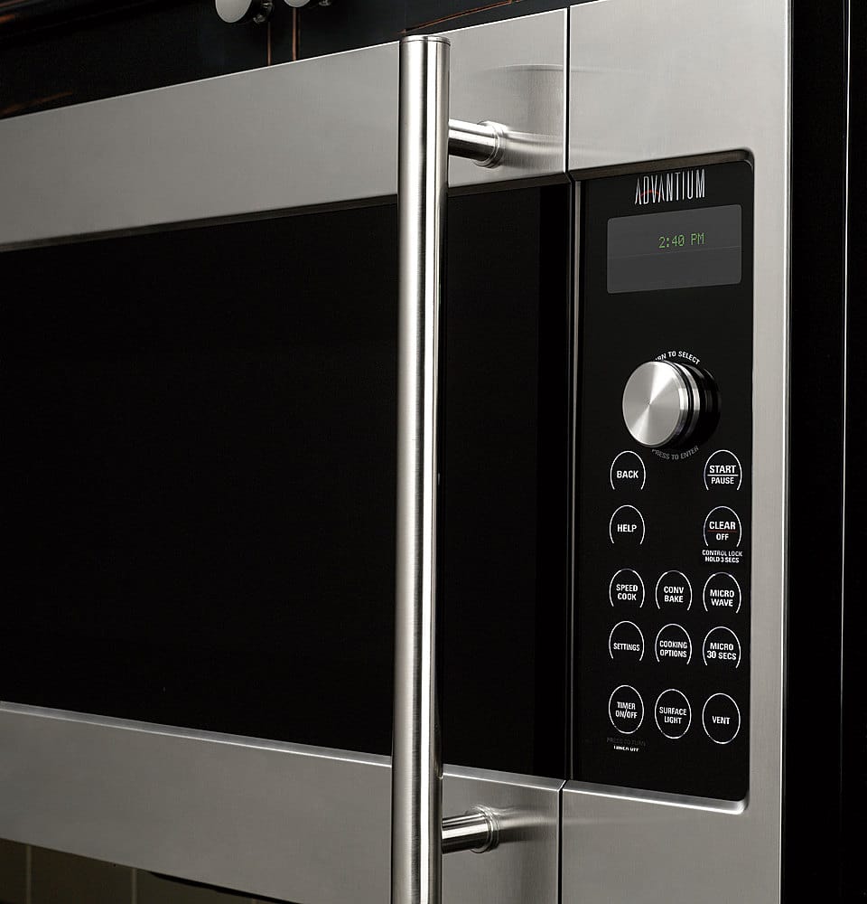 Monogram - Advantium 30" Built-In Single Electric Convection Wall Oven with 5-in-1 with Advantium Technology - Stainless Steel